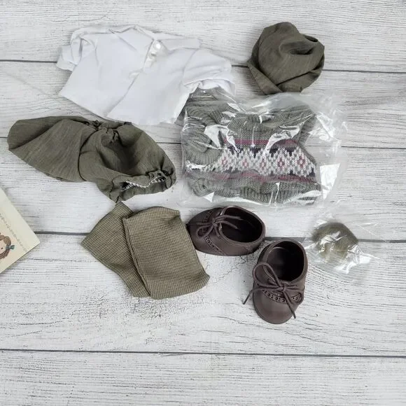 Vintage THT 1993 Bear Outfit Grandpa Professor Gentleman Tender Heart Treasures - Picture 4 of 7